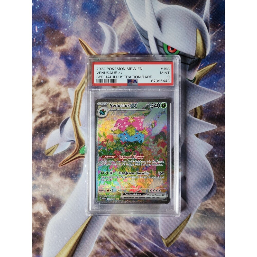 Venusaur Ex #198 Pokémon Scarlet and Violet 151 PSA 9